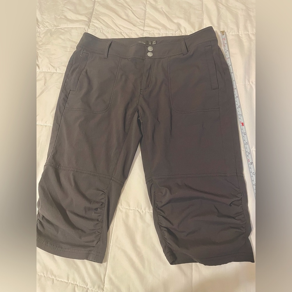 Prana Gray Revenna Knicker | Sz 12